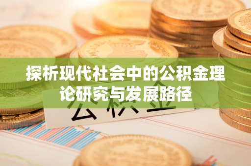 望都探析现代社会中的公积金理论研究与发展路径