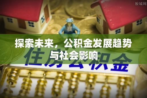 望都探索未来，公积金发展趋势与社会影响
