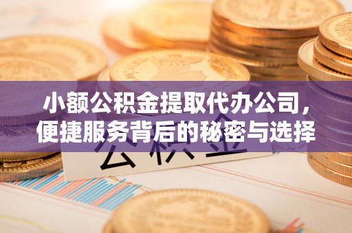 望都小额公积金提取代办公司，便捷服务背后的秘密与选择指南