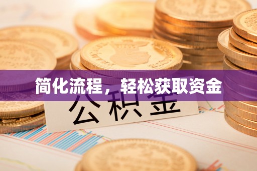 望都简化流程，轻松获取资金